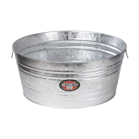 Behrens Behrens 11 gal Galvanized Steel Tub Round 1B
